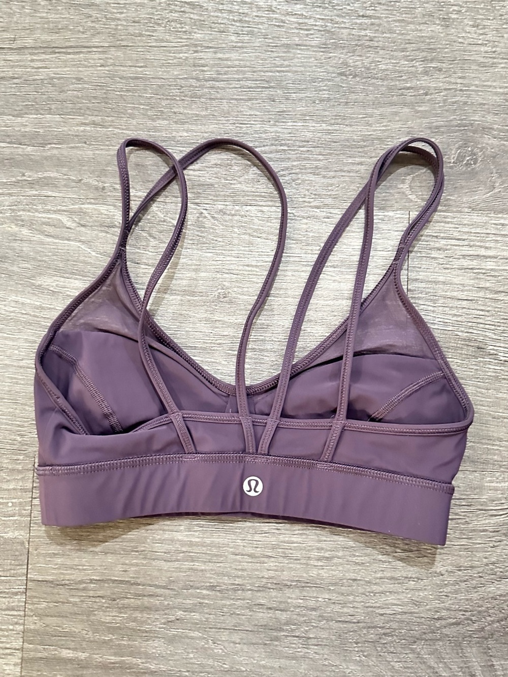 lululemon athletica Strappy Sports Bra in Dusty Mauve size 2